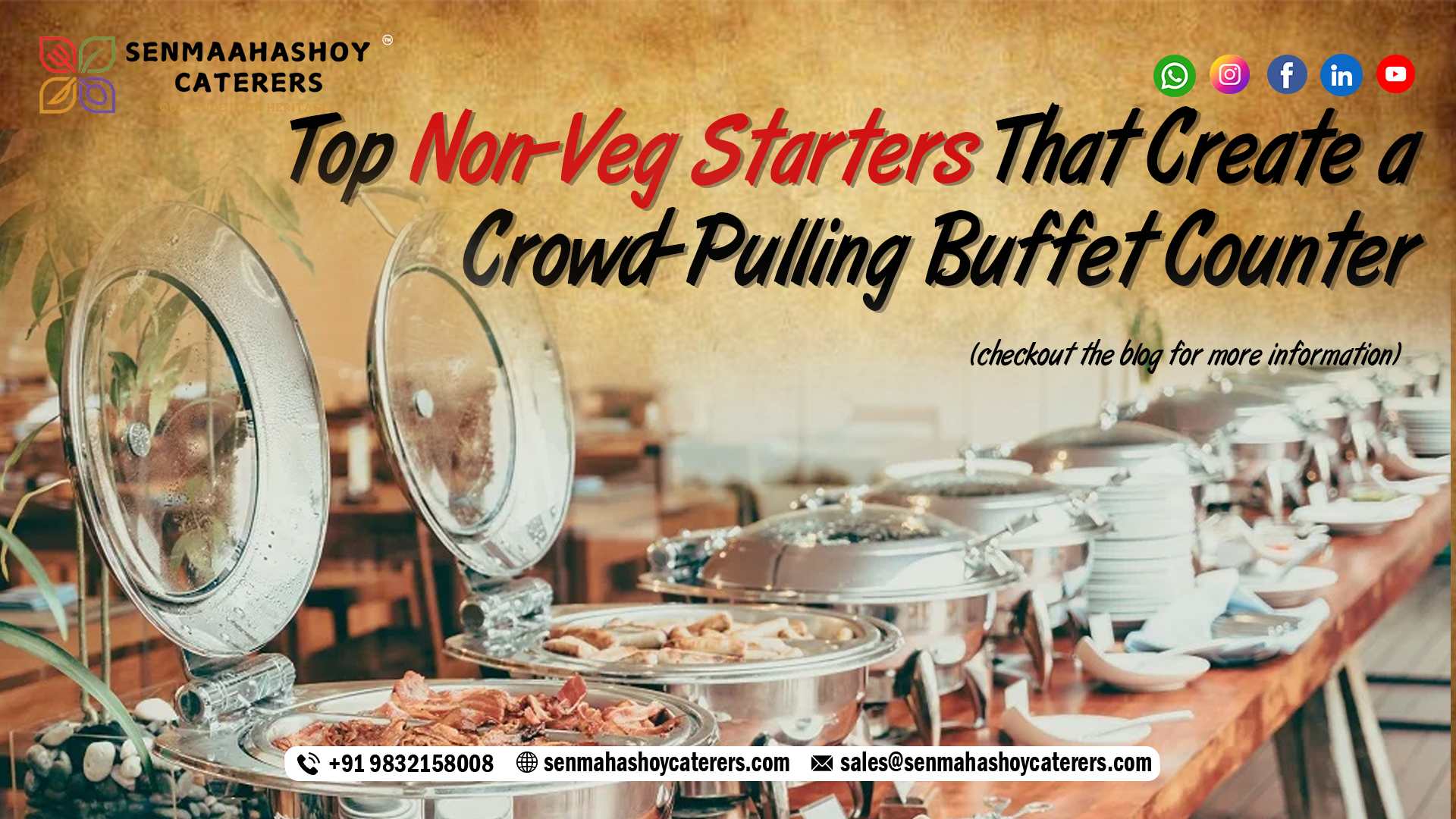 Top Non-Veg Starters for Buffet in Kolkata Events